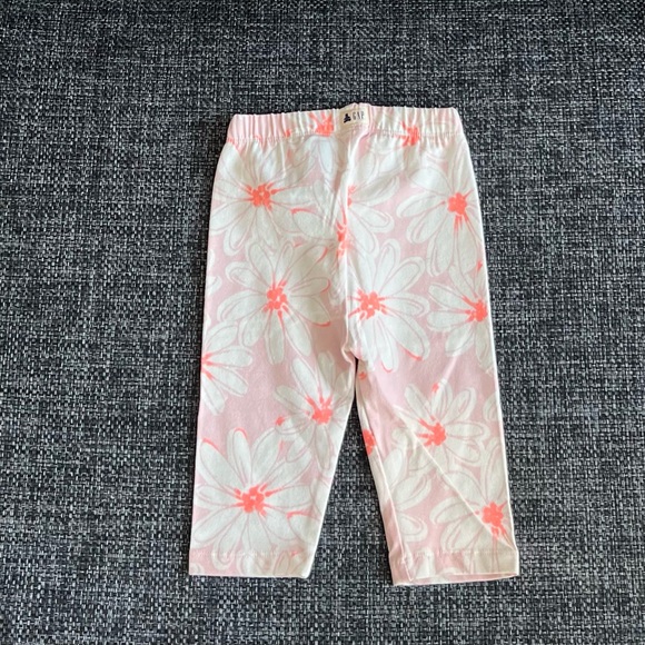 NWT Gap Neon Flowers Carpi Leggings Size 18-24 Months - Picture 4 of 4